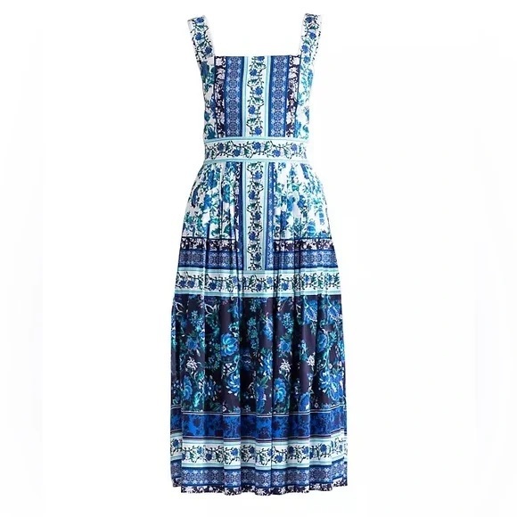 SHOSHANNA ALMMA PRINTED MIDI DRESS SZ 10 AS IS - Picture 1 of 9